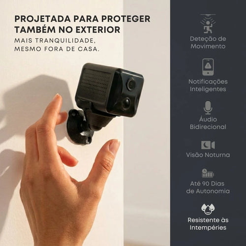 Mia+ Mini 2.0 — Mini Câmara de Vigilância