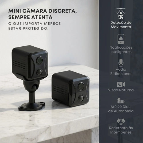 Mia+ Mini 2.0 — Mini Câmara de Vigilância